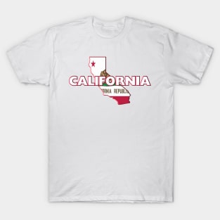 California Colored State T-Shirt